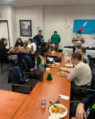 Our annual MBH/MTC South Philadelphia Holiday Celebration! 🎉 🎁🎄🎅Catered food, raffle prizes, spin the wheel prizes and Malvern’s Holiday gift-crewneck sweatshirt for all! 
Wishing our Malvern staff and their families a wonderful holiday season! Thank you 🙏 🙏👏👏🎗️🎗️for all that you do and maintaining our commitment to providing quality treatment with respect and dignity!
#holidayseason #staffparty #malverntreatmentcenters #malvernbehavioralhealth #malvernhealth